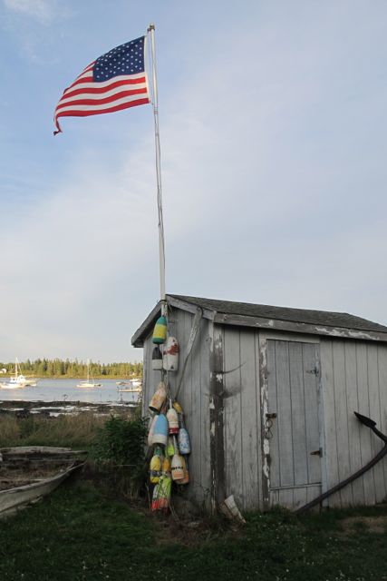 lobster buoys flag
